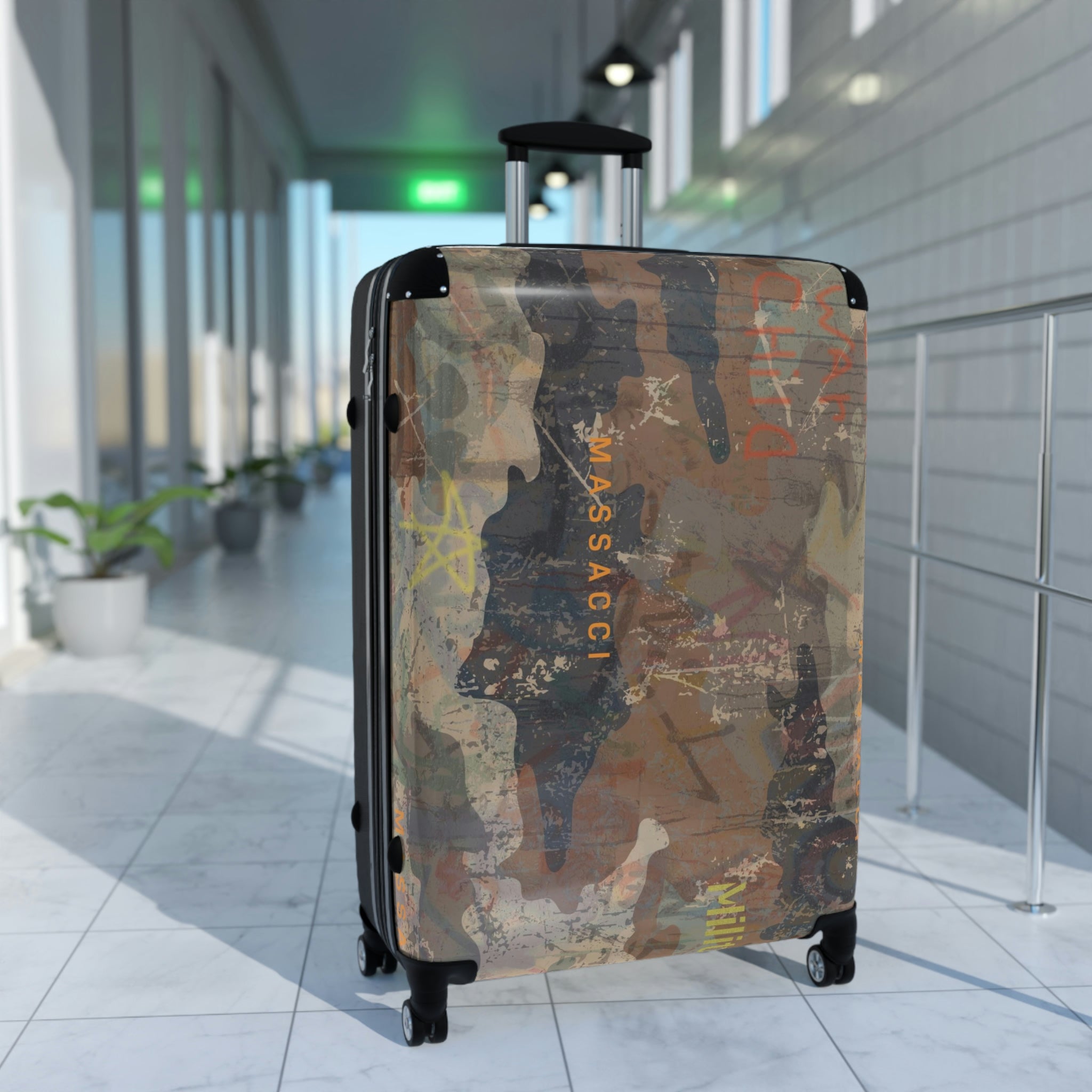 Military Grade, Travel Unique Suitcase