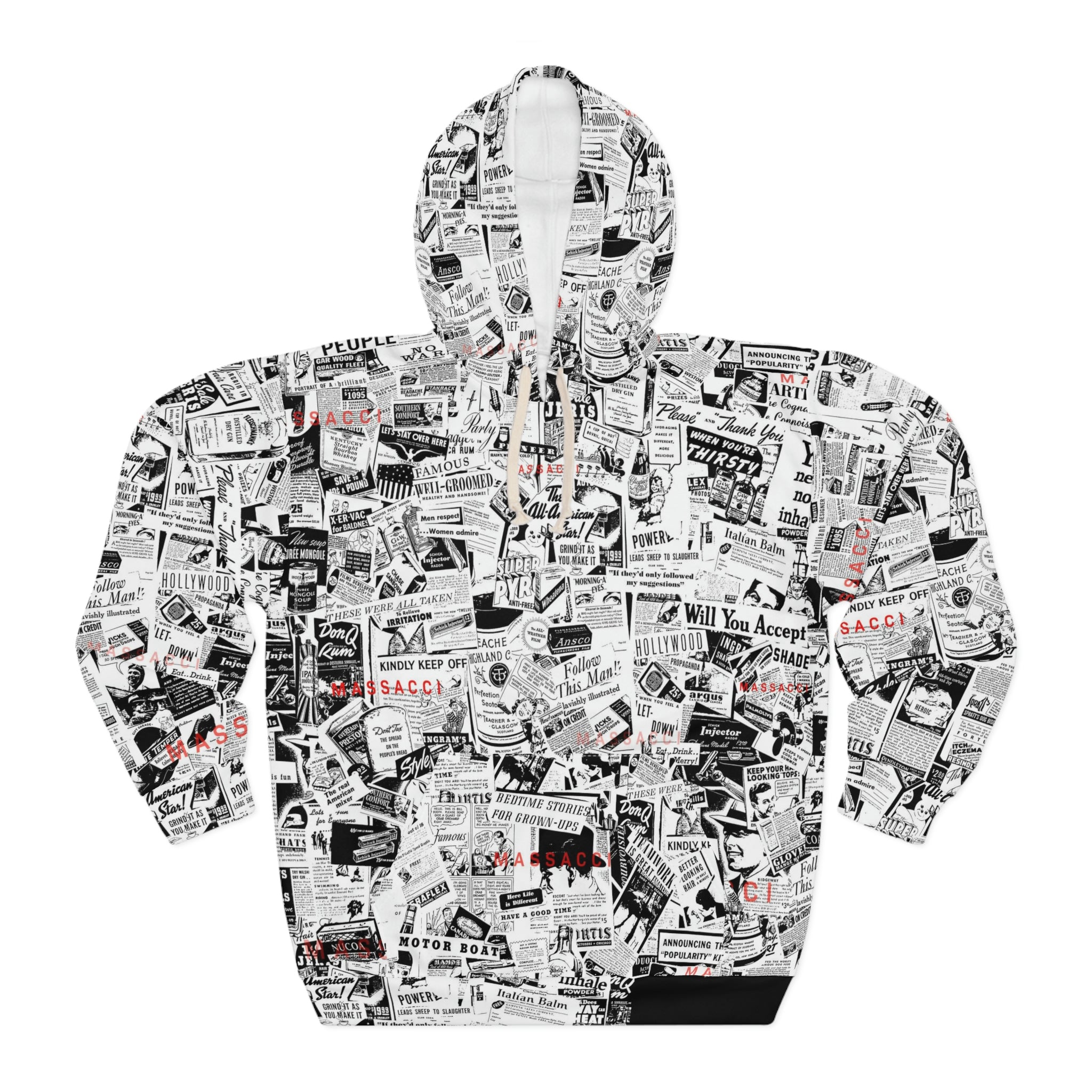 Vintage Ads, Men's Premium Blend Hoodie